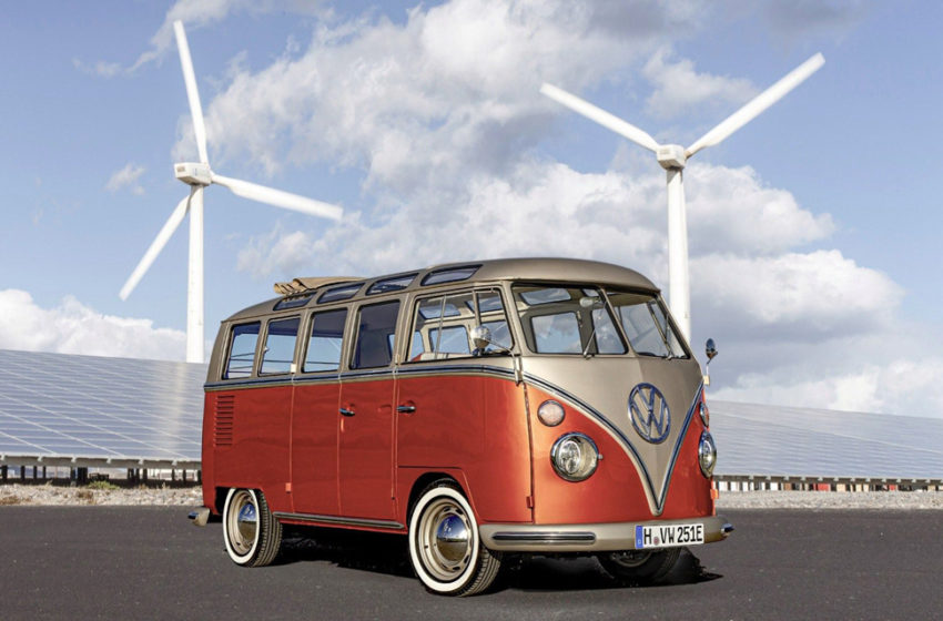  Volkswagen renueva kombi-66, ahora ecológica