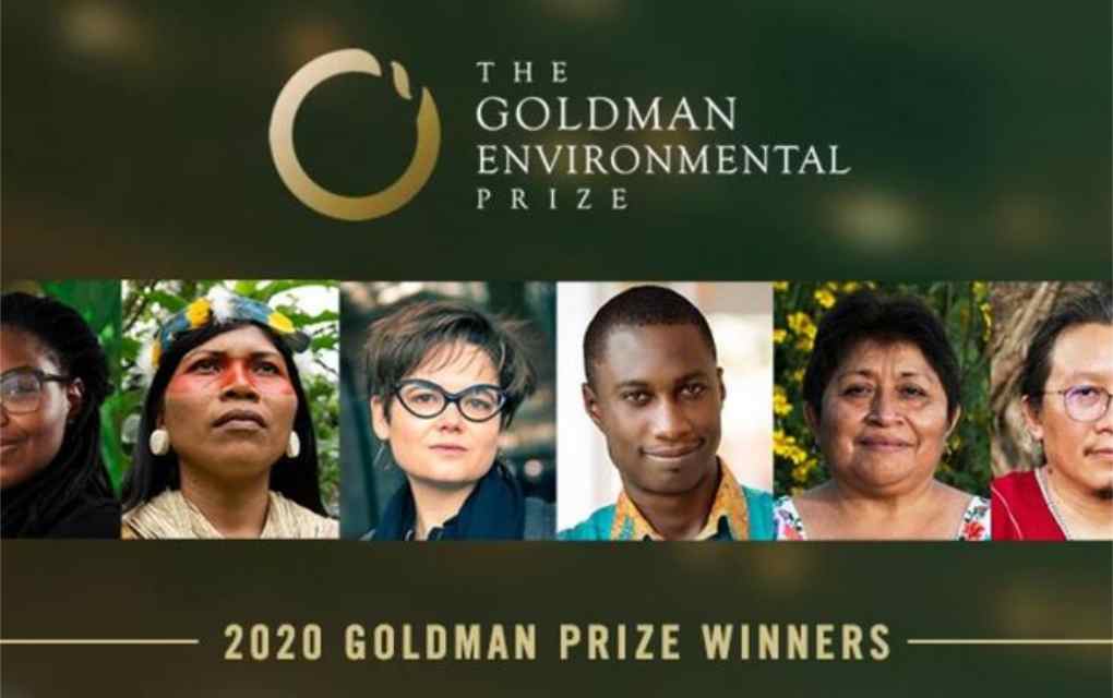 Premios Goldman Medioambiente 2020
